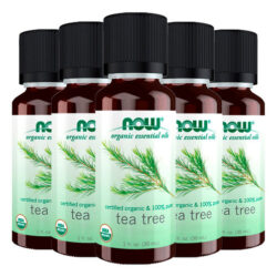Óleo De Tea Tree Puro Now Foods 30 Ml Orgânico Importado 5un