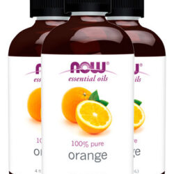 Óleo De Laranja Now Foods 118ml Puro Importado 3un