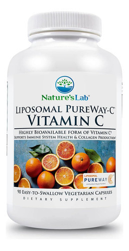 Vitamina C Nature S Lab 1200 Mg 90 Cápsulas