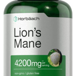 Extrato De Cogumelo Juba De Leão Horbäach | 4200mg | 120 Cáp