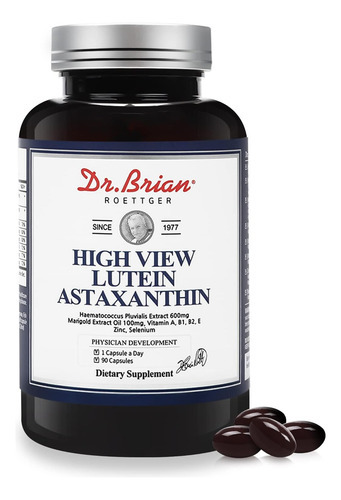 Vitamina Para Os Olhos Luteína Astaxantina Cápsulavitaminas