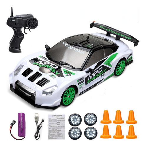 Drift Rc Car Pequeno Carro De Corrida 4x4 Recarregável - Imagem 16