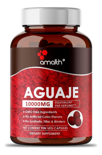 Cápsula Amalth Aguaje Curves Para Mulheres - Mg Força Extra