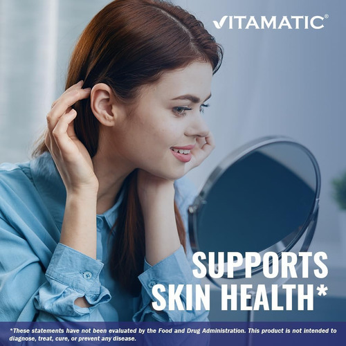 Suplementos De Ácido Hialurônico Vitamatic 200mg - Suporta T - Imagem 4