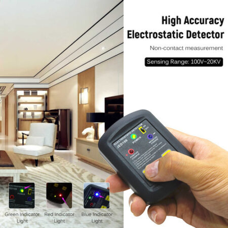Analisador Eletroestático Portátil Medidor Esd 100v ~ 20kv - Imagem 6