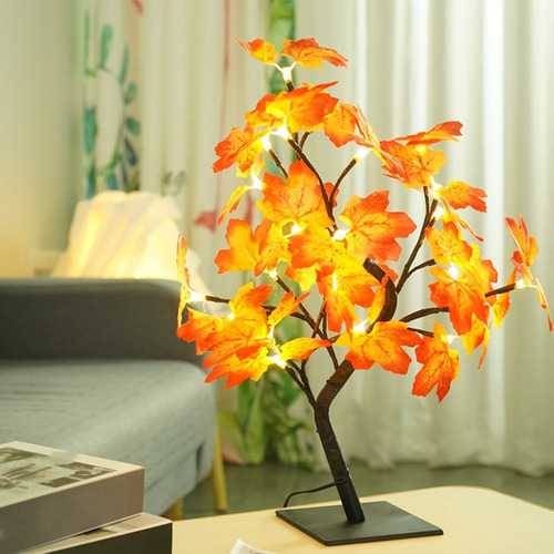 . Luzes De Decoração De Outono De Ação De Graças Luz - Imagem 7