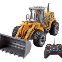 Trator Pá Carregadeira De Metal Controle Remoto