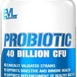 Evlution Nutrition Probiotic - 60 Cápsulas Vegetais Probióti