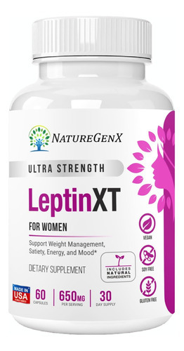 Naturegenx Leptina Xt Para Mulheres, Força Extra | Resistênc