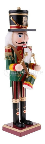 De Boneca De 30 Cm Pintada À Mão Quebra-nozes Rei - Imagem 8