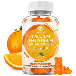 Suplemento De Cálcio, Magnésio E Zinco Com Vitamina D3, Goma