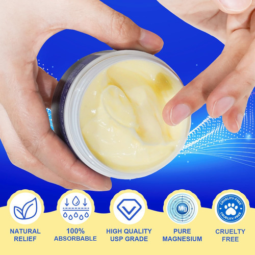 Creme Genérico De Magnésio, Creme Tópico De Óleo De Magnésio - Imagem 2