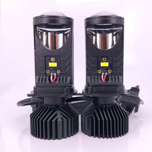 Projetor De Lente De Alta Potência Y6 Farol H4 Led 24000lm - Imagem 2