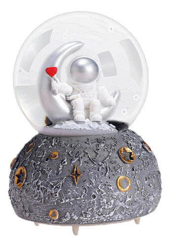 Caixa De Música De Bola De Cristal De Floco De Neve De