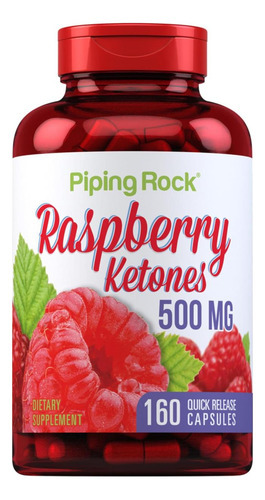 Ketonas De Framboesa De Rocha De Tubulação 500mg | 160 Cápsu
