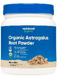 Pó De Raiz De Astrágalo Nutricost Organic 454g Sem Glúten - Imagem 2