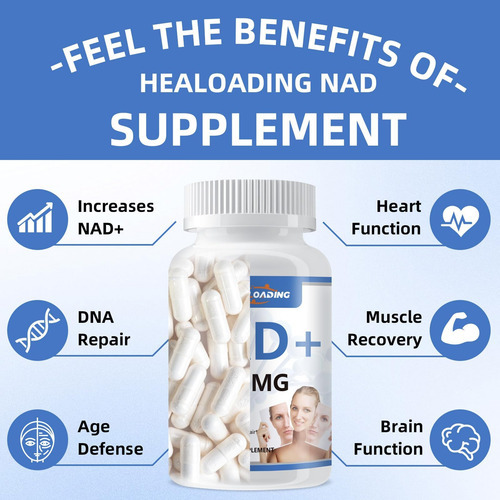 Suplemento Healoading Nad 550 Mg Nad + Suplemento Nad Cápsul - Imagem 4