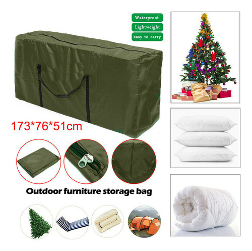 Bolsa Grande Para Guardar Coisas Em Forma De Árvore De Natal - Imagem 4