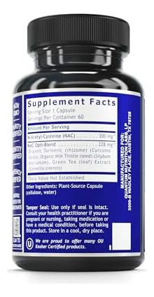 Quantum Nutrition Labs Nac - N-acetil-l-cisteína, Suporte Im - Imagem 2
