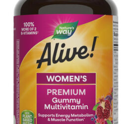 Nature's Way Alive! Multivitamínicos Gomosos Femininos Premi