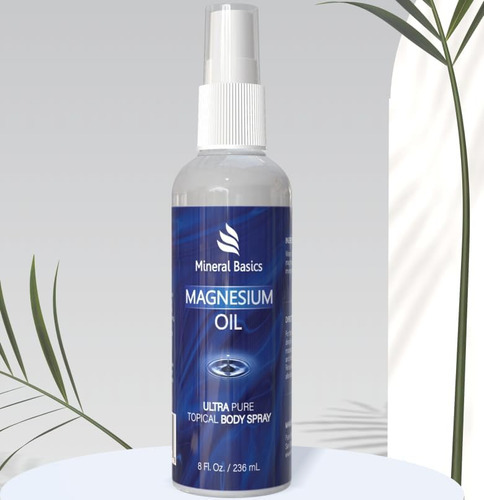 Básico Mineral, Spray De Óleo De Magnésio Puro - 8 Fl Oz - S - Imagem 5
