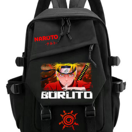 Mochila Escolar De Grande Capacidade Naruto Para Adolescente - Imagem 14