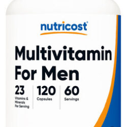Multivitamínico Nutricost Para Homens 120 Cápsulas - Vitamin