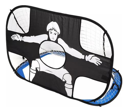 Kids Soccer Goal Post Net Trave De Futebol Gol Desmontável - Imagem 8