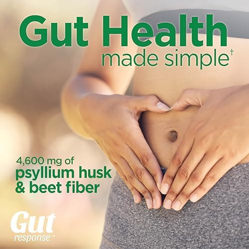 Gut Response Cleansweep Com Casca De Semente De Psyllium Nat - Imagem 6