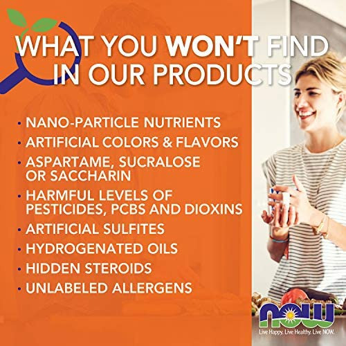Suplementos Now, Pó Puro De Acácia, Orgânico Certificado, So - Imagem 8