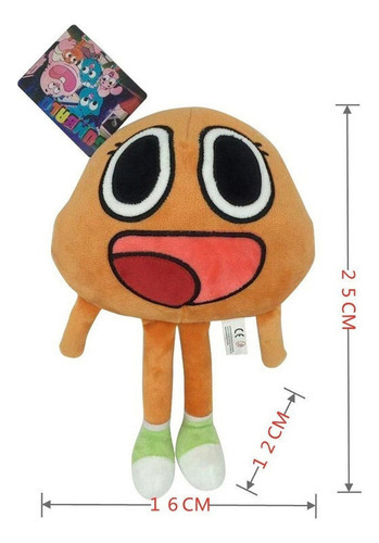 Boneca Gumball De Pelúcia Incredible World New De 3 Peças - Imagem 9