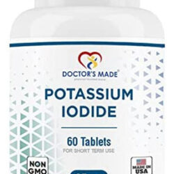 Iodeto De Potássio Feito Pelo Médico 65 Mg. 60 Comprimidos.