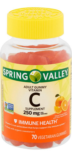 Vitamina C Spring Valley 240 Mg 70 Gomitas