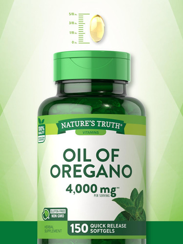 Natures Truth Óleo De Cápsulas Softgel De Orégano | 4000mg | - Imagem 5