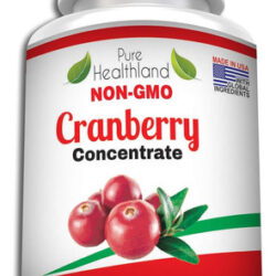 Pílulas De Suplemento De Concentrado De Cranberry Não Ogm Pu