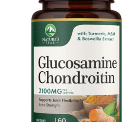 Glucosamina Com Sulfato De Condroitina, Cúrcuma, Msm, Boswe