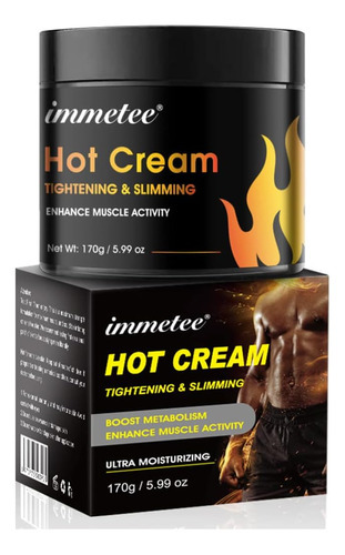 Creme Quente Para Queimador De Gordura Da Barriga, Creme Que - Imagem 2