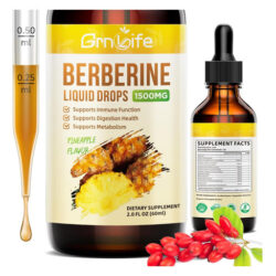 Suplemento De Berberina Grnlife, 1500 Mg De Gotas Líquidas D
