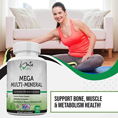 Suplemento Multi Minerais Amate Life Complexo Mineral Compl - Imagem 3