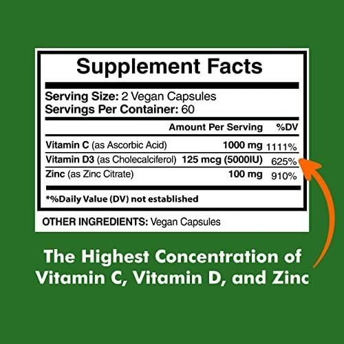 Vitamina C De Força Máxima 1000 Mg 120 Cápsulas - Imagem 2