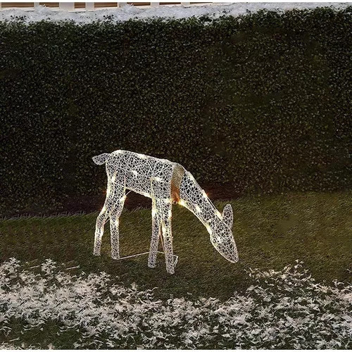 Decoração De Natal Elk Led Garden Lights - Imagem 8