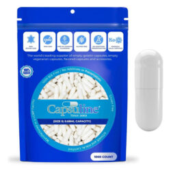 Capsulina Tamanho 0 - Cápsulas De Gelatina Vazias Brancas Co