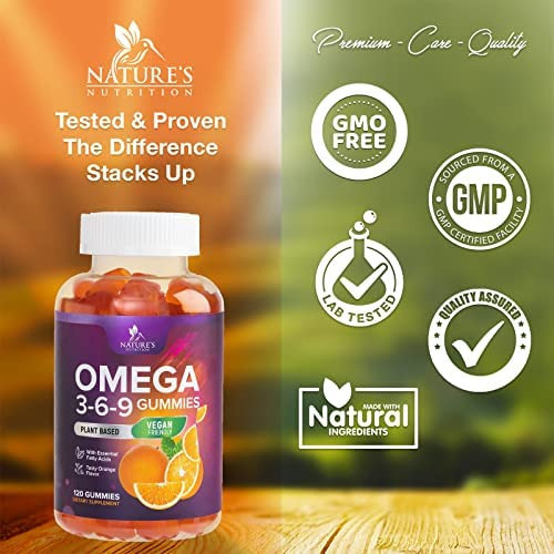 Gomas Veganas De Ômega 3 6 9 - Goma De Óleo Essencial Com S - Imagem 3