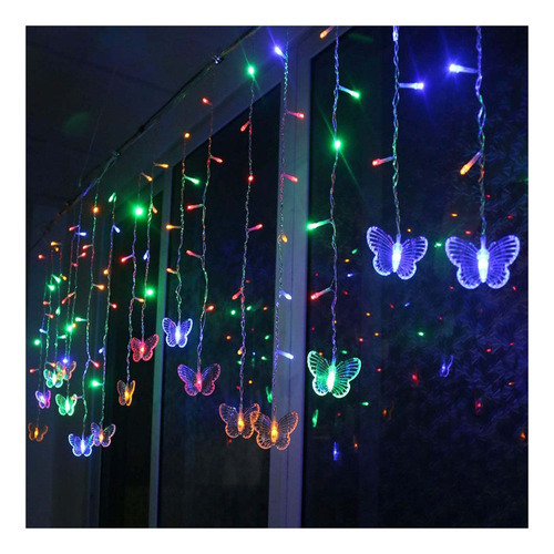 Aplicável A Luzes De Cortina De Borboleta Usb Fairy String - Imagem 3