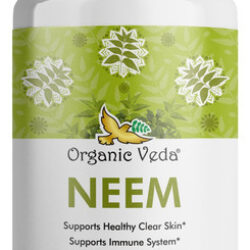 Suplemento Orgânico Veda Neem Capsules 120 Cápsulas Vegetari