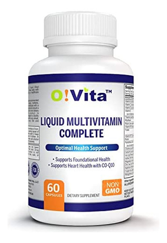Multivitamínico Líquido O!vita Completo, Com Espectro Comple