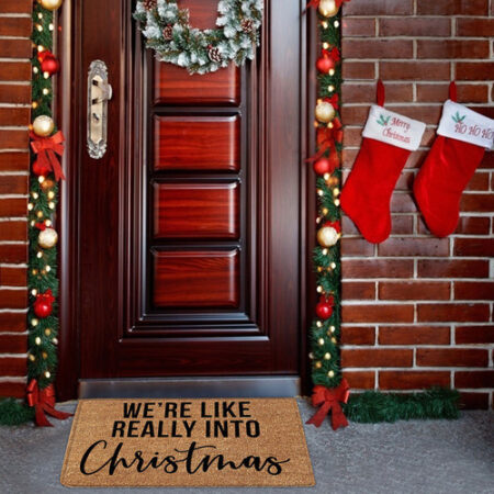 Tapete De Porta Para Decoração De Natal Gnome Floor Mat Hall - Imagem 35