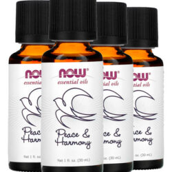 Mistura De Óleos Paz E Harmonia Now Foods 30ml Importado 4un