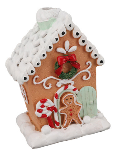 Decoração De Mesa De Casa De Natal Gingerbread Classic - Imagem 5