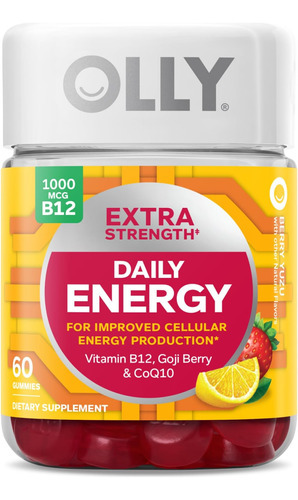 Vitamina B-12 Marca Olly, 1000 Mcg, 60 Comprimidos